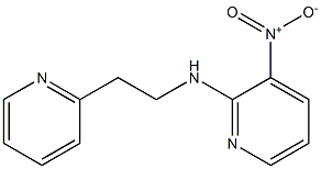 3-nitro-N-[2-(pyridin-2-yl)ethyl]pyridin-2-amine Structural