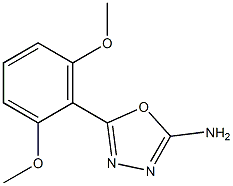 5-(2,6-dimethoxyphenyl)-1,3,4-oxadiazol-2-amine