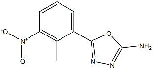 5-(2-methyl-3-nitrophenyl)-1,3,4-oxadiazol-2-amine