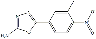 5-(3-methyl-4-nitrophenyl)-1,3,4-oxadiazol-2-amine