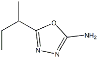 5-(butan-2-yl)-1,3,4-oxadiazol-2-amine Structural