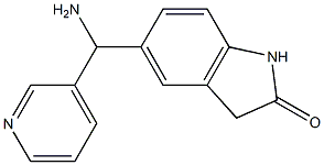 5-[amino(pyridin-3-yl)methyl]-2,3-dihydro-1H-indol-2-one