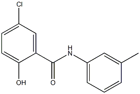 5-chloro-2-hydroxy-N-(3-methylphenyl)benzamide