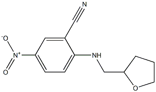 5-nitro-2-[(oxolan-2-ylmethyl)amino]benzonitrile