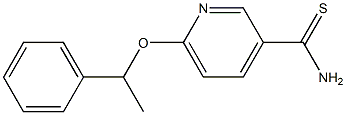 6-(1-phenylethoxy)pyridine-3-carbothioamide