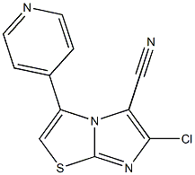 6-chloro-3-pyridin-4-ylimidazo[2,1-b][1,3]thiazole-5-carbonitrile