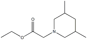 ethyl 2-(3,5-dimethylpiperidin-1-yl)acetate