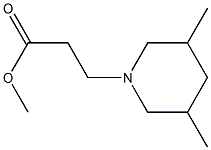 methyl 3-(3,5-dimethylpiperidin-1-yl)propanoate