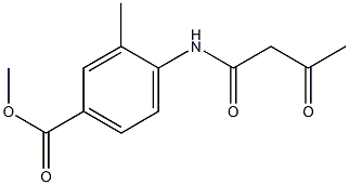 methyl 3-methyl-4-(3-oxobutanamido)benzoate