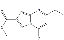 methyl 7-chloro-5-isopropyl[1,2,4]triazolo[1,5-a]pyrimidine-2-carboxylate