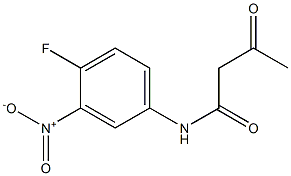 N-(4-fluoro-3-nitrophenyl)-3-oxobutanamide