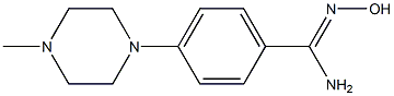 N'-hydroxy-4-(4-methylpiperazin-1-yl)benzene-1-carboximidamide