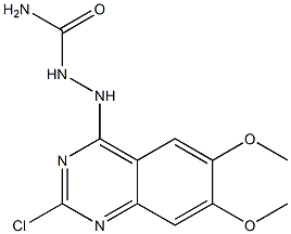 2-(2-chloro-6,7-dimethoxy-4-quinazolinyl)hydrazinecarboxamide