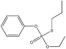 O-Ethyl-O-phenyl-S-propyl thiophosphate Structural