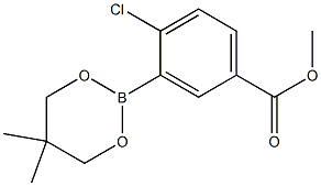 Methyl 4-chloro-3-(5,5-dimethyl-1,3,2-dioxaborinan-2-yl)benzoate