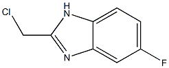 2-(chloromethyl)-5-fluoro-1H-benzimidazole Structural