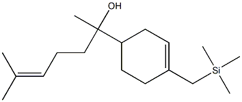 2-(4-Trimethylsilylmethyl-3-cyclohexenyl)-6-methyl-5-hepten-2-ol