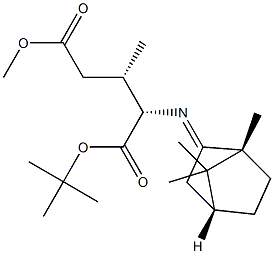 (2S,3S)-2-[[(1R,4R)-Bornan-2-ylidene]amino]-3-methylglutaric acid 1-tert-butyl 5-methyl ester