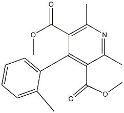 2,6-Dimethyl-4-(2-methylphenyl)-3,5-pyridinedicarboxylic acid dimethyl ester