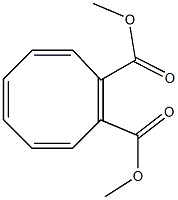 Cyclooctatetraene-1,2-dicarboxylic acid dimethyl ester Structural