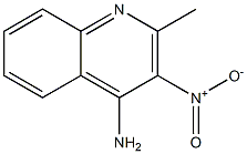 4-Amino-2-methyl-3-nitroquinoline Structural