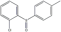 (4-Methylphenyl)(2-chlorophenyl) sulfoxide