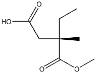 [S,(-)]-2-Ethyl-2-methylsuccinic acid 1-methyl ester