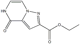 ETHYL 4-OXO-4H,5H-PYRAZOLO[1,5-A]PYRAZINE-2-CARBOXYLATE Structural