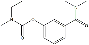 O-[3-(N,N-Dimethyl)-carbamoylphenyl] N-ethyl,N-methyl-carbamate Structural