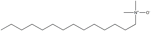 Tetradecyl dimethyl amine oxide Structural