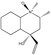 1,2-Dimethyl-4alpha-hydroxy-4beta-vinyl-trans-decahydroquinoline-N-oxi de