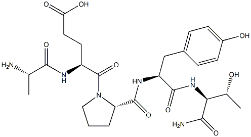 alanyl-glutamyl-prolyl-tyrosyl-threoninamide