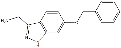 (6-Benzyloxy-1H-indazol-3-yl)methylamine