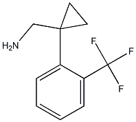 [1-(2-Trifluoromethylphenyl)cyclopropyl]methylamine