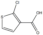 2-Chlorothiophene-3-carboxylic acid Structural