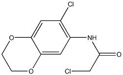 2-CHLORO-N-(7-CHLORO-2,3-DIHYDRO-1,4-BENZODIOXIN-6-YL)ACETAMIDE