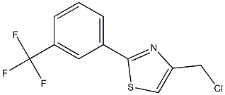 4-(CHLOROMETHYL)-2-[3-(TRIFLUOROMETHYL)PHENYL]-1,3-THIAZOLE