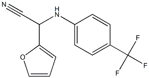 2-(2-furyl)-2-[4-(trifluoromethyl)anilino]acetonitrile