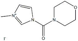 3-methyl-1-(morpholin-4-ylcarbonyl)-1H-imidazol-3-ium iodide