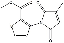 methyl 3-(3-methyl-2,5-dioxo-2,5-dihydro-1H-pyrrol-1-yl)thiophene-2-carboxylate