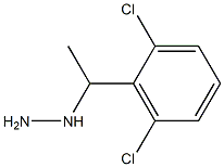 1-(1-(2,6-dichlorophenyl)ethyl)hydrazine Structural