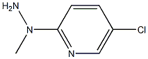 1-(5-chloropyridin-2-yl)-1-methylhydrazine Structural