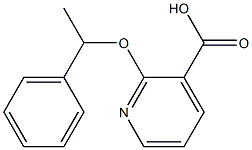 2-(1-phenylethoxy)pyridine-3-carboxylic acid