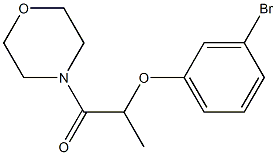 2-(3-bromophenoxy)-1-(morpholin-4-yl)propan-1-one