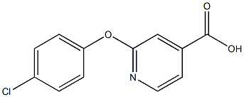 2-(4-chlorophenoxy)pyridine-4-carboxylic acid