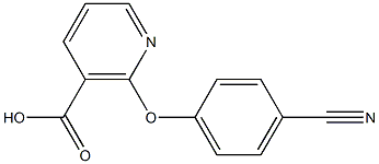 2-(4-cyanophenoxy)nicotinic acid