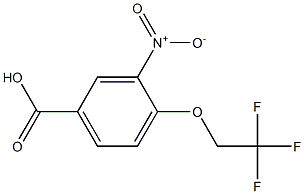 3-nitro-4-(2,2,2-trifluoroethoxy)benzoic acid