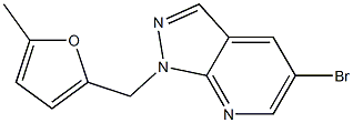 5-bromo-1-[(5-methyl-2-furyl)methyl]-1H-pyrazolo[3,4-b]pyridine