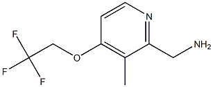 [3-Methyl-4-(2,2,2-trifluoroethoxy)pyridin-2-yl]methylamine