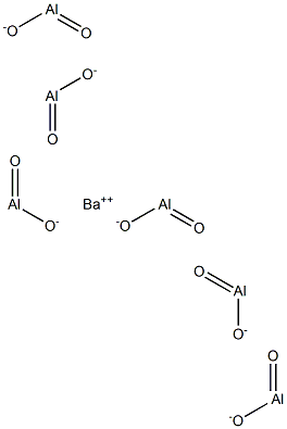 Barium hexa-aluminate